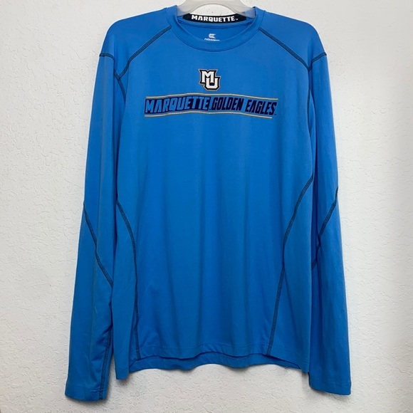Men Marquette Golden Eagles Long Sleeve Shirt XL - Picture 1 of 5